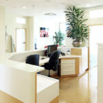 クリニックの受付の様子